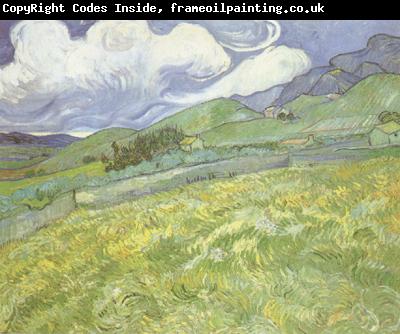 Vincent Van Gogh Mountainous Landscape behind Saint-Paul Hospital (nn04)